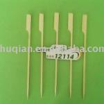 Hot sell disposable bamboo sticks for BBQ with hanle-BS01