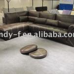 Excellent real leather sofa-DN2012