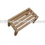 Bamboo short slotted stool