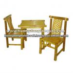 Vietnam Export bamboo set of square tea table &amp; chairs