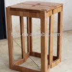 Simple design new product folding bamboo bar stool-D12