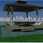 Best Quality New Style Natural Craft Bamboo Gazebo-Bamboo Gazebo