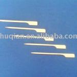 Hot sell disposable bamboo skewers for BBQ with hanle-BS01