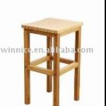 middle bamboo wooden stool