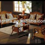 2013 antique English cany sofa sets is the summer best choice for the house furniture used-2013 ZYTJ-8832