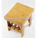 2013 natural bamboo home stool-HH12-005