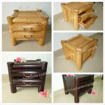 HA NOI BAMBOO BED SIDE TABLE