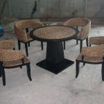 Waterhyacinth round sofa set