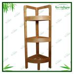 3-Tier bathroom Bamboo corner shelf