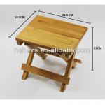 bamboo stool folding stool