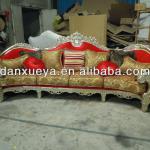 Fabric Antique gold european style set sofa DXY-807#