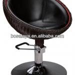 Upscale styling salon chair.