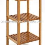 2012 Free standing 3 tire bamboo shelf(LFGB, FSC,PCP)