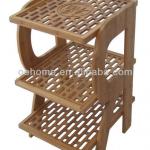 High quality elegant bamboo storage rack for sundries bamboo furniture