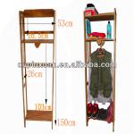 2013 made in china bamboo clothes hangers wholesale-bamboo clothes hanger stand