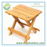 30*24.5*28.5 CM Hot Sales Bamboo Folding Square Stool,Modern Dining Room Furniture,Simple and Stylist Design,Outdoor Furniture-ZDD-01