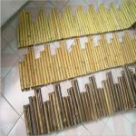 naturl bamboo border fence