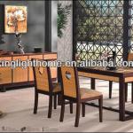 2013 New Six Seat Dining Table Chairs Set