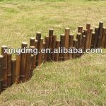 low bamboo fence-