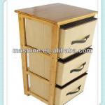 Bamboo storage cabinet