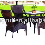 rattan dining table