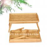 multi-functional bamboo folding table,bamboo products-RBK-033