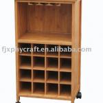 Wooden wine cabinet