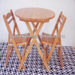 Factory supplier hot selling and high quality bamboo dining room set with CE ROHS