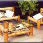 Bali Bamboo Living Room Sofa