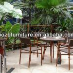 Starbucks Furniture Dining Table Designs Four Chair/ Dining chair &amp; table for Japanese restaurant-BZ-SB005