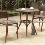 outdoor garden furniture / wicker chair table made in China