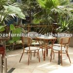 Outdoor Furniture Bamboo Like Garden Set