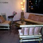 Bamboo furniture with golde color, high-grade chair, best seller furniture