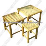 Set of 3 bamboo chair, made in Vietnam, 100% handmade, high quality