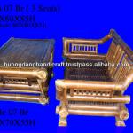 Set of bamboo furniture, high-grade furniture, 100% natural material-BFC 136