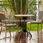 Bamboo-like garden furniture/ outdoor furniture seating set/ patio dining set