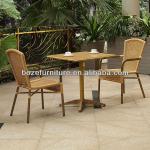 Outdoor bamboo like rattan dining set/Coffee sets for outdoor or garden/garden furniture