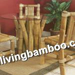 WAIKINI BAMBOO DINING TABLE AND CHAIRS