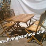 TRUNG AN BAMBOO DINING TABLE AND CHAIRS