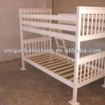 Wooden bunk bed