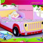 2013 the kid lovely car bed is MDF board cool style children bedroom furniture