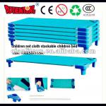 CE Plastic Kids Stackable Cot Bed QL-106-1