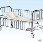 children hospital beds with stainless steel head/foot board&amp;side rails