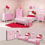 New style hello kitty children bedroom furniture set