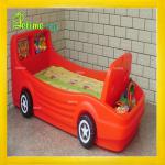 plastic kids car bed