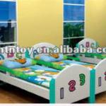 ASTM ,CE ,GS certificate children furniture wood bed(HB-06803)
