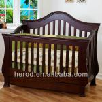 Elegant mahogany wood cribs