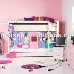 Children&#39;s Beds, Wooden Bunk Bed YBS-HPB0001-YBS-HPB0001