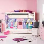 Children&#39;s Beds, Wooden Bunk Bed YBS-HPB0001