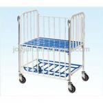 Stainless steel movable hospital bed for infant